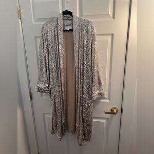 Glittery cardigan🤍